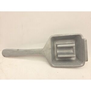 Vtg Home Crafting Block Style Dive Weight Mold Aluminum Lead Casting USED